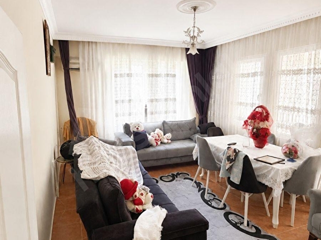 ALANYA MAHMUTLAR 2+1 120M2 FULL EŞYALI DENİZ 150 M ACİL FIRSATTTTT - Görsel 9