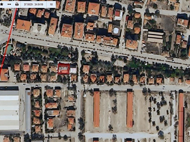 AYBARS GAYRİMENKULDEN MERKEZDE SATILIK VİLLA ARSASI