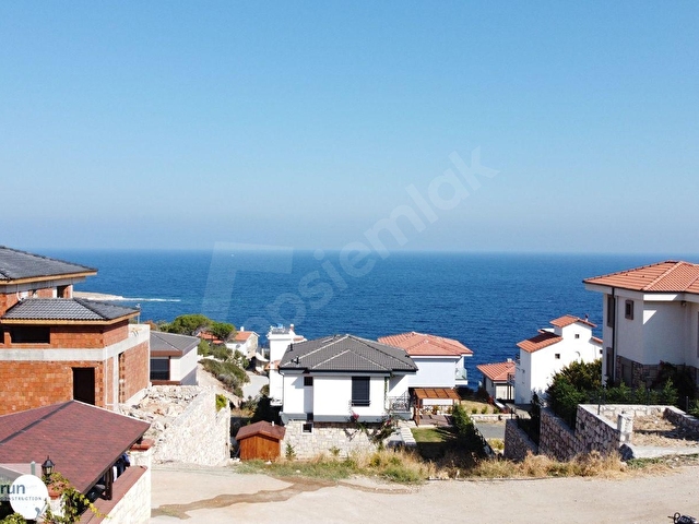 KARABURUN İSKELE MAHALLESİ BURGAZARKASI DENİZ VE DOĞA MANZARALI VİLLA ARSASI - Görsel 13