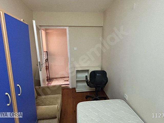 Bornova Küçükpark da 2+1 75M2 Eşyalı Kiralık Daire Klima ile ısınma - Görsel 21