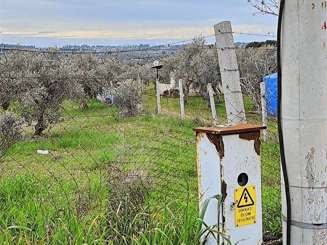 Karacağaç köy merkezinde satılık tarla Elekrik su aktif - Görsel 4