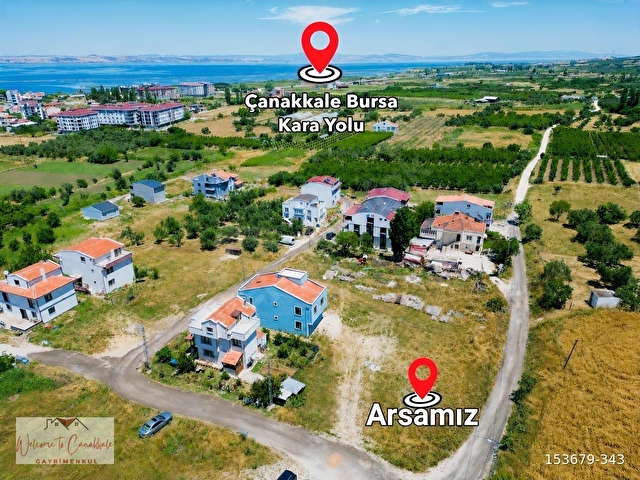 Çanakkale Lapseki Çardak ta Satılık Arsa - Görsel 5