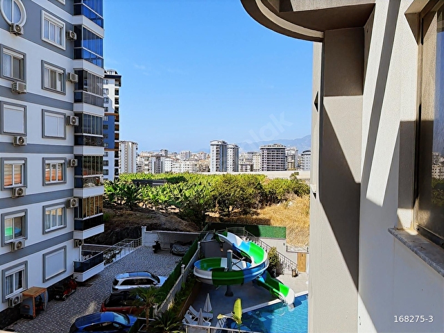 Mahmutlar Balkan Tower 1+1 | 600 m Denize | Manzaralı - Görsel 11