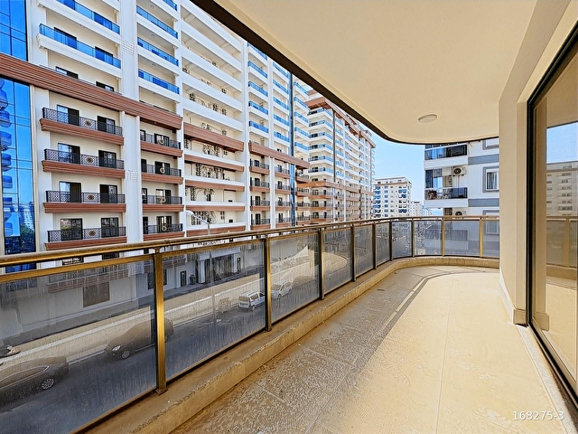Mahmutlar Balkan Tower 1+1 | 600 m Denize | Manzaralı - Görsel 8
