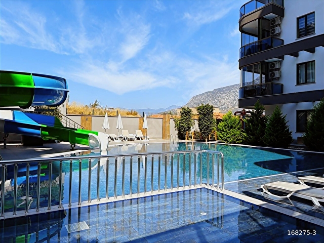 Mahmutlar Balkan Tower 1+1 | 600 m Denize | Manzaralı - Görsel 15