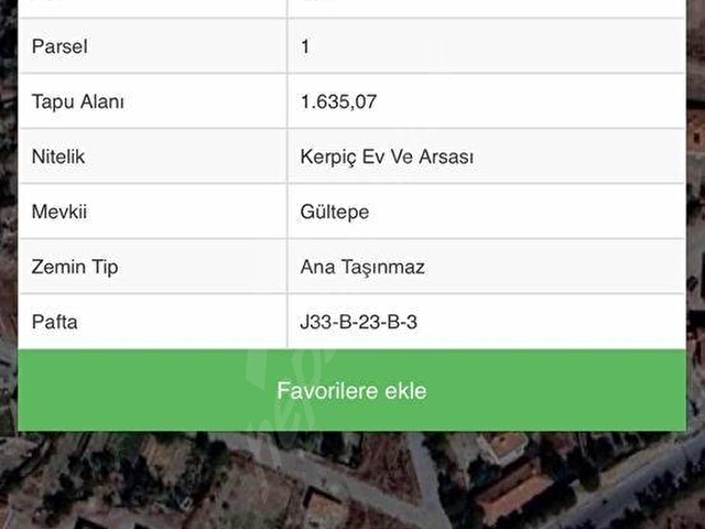 SATILIK KÖY EVİ 1635m2 Arsa Üzerinde Arsa Parasına - Görsel 5