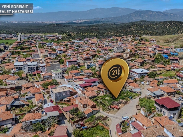 HAVRAN ÇAMDİBİNDE KÖYİÇİ 682m² İMARLI KÖŞE PARSEL - Görsel 3