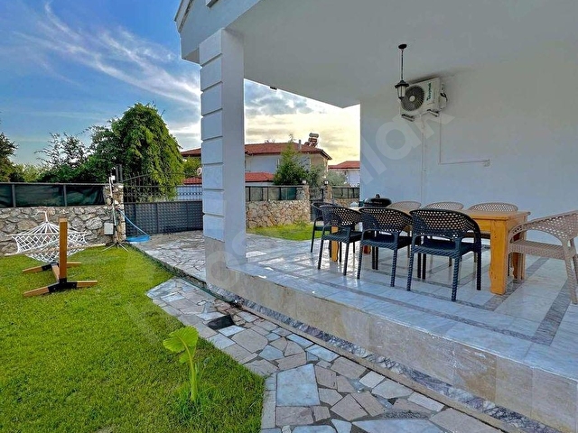 DALAMAN KARAÇALIDA ÖZEL HAVUZLU MÜSTAKİL 4+1 VİLLA - Görsel 19