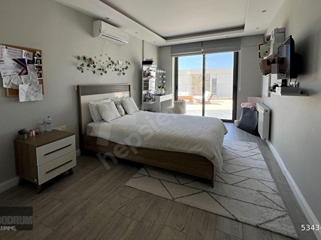 Bodrum Kalesi ve Deniz Manzaralı Enfes villa - Görsel 20