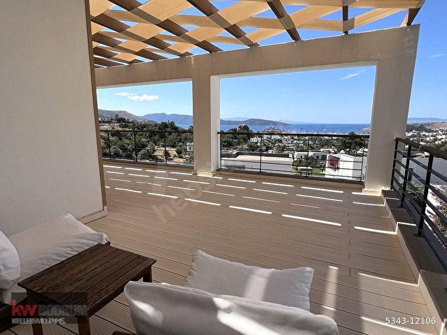 Bodrum Kalesi ve Deniz Manzaralı Enfes villa - Görsel 29