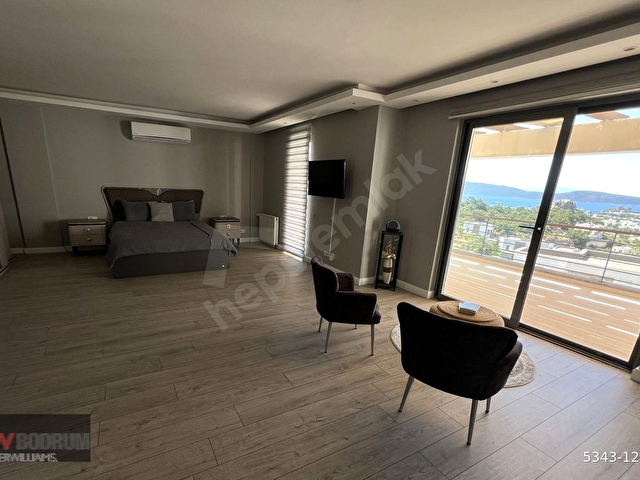 Bodrum Kalesi ve Deniz Manzaralı Enfes villa - Görsel 27