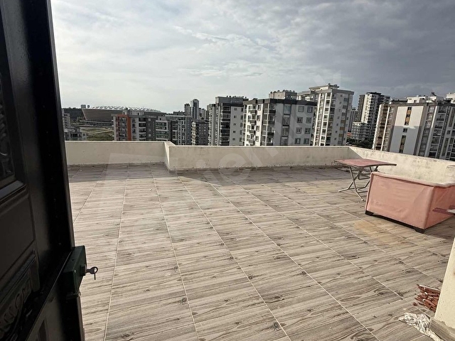 Rüzgar gayrimenkulden satılık teraslı 1 + 1 daire - Görsel 16