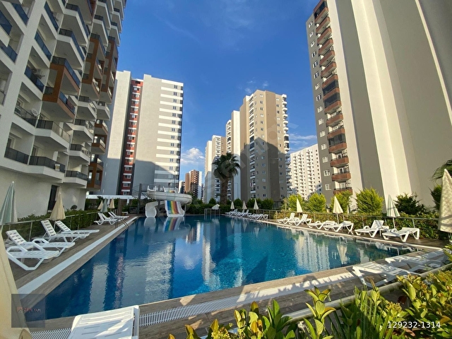 FIRSAT 1+1 !!! AQUA PARKLI,BAĞIMSIZ MUTFAKLI,SAUNALI,SPOR SALONLU DAİRE - Görsel 2