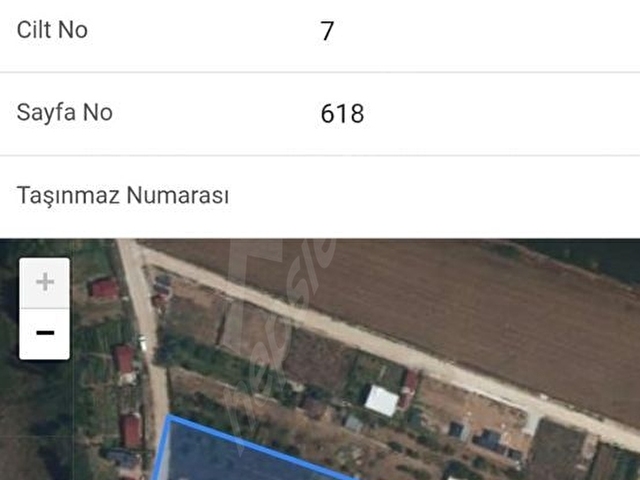 ESKİŞEHİR ODUNPAZARI SARISUNGUR MH 4356M  İÇİNDE 70M ÜÇGEN EV MEYVE AGAÇLARI V.S SATILIK TARLA - Görsel 19