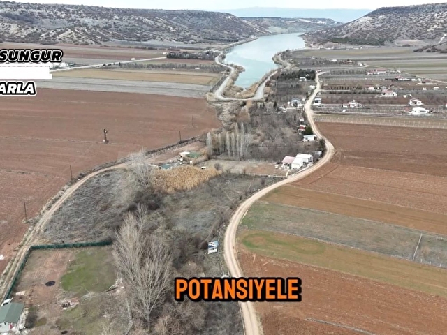 ESKİŞEHİR ODUNPAZARI SARISUNGUR MH 4356M  İÇİNDE 70M ÜÇGEN EV MEYVE AGAÇLARI V.S SATILIK TARLA - Görsel 23