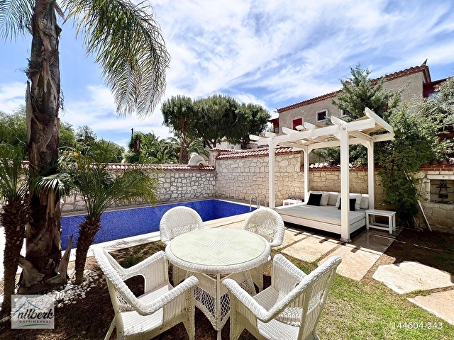 Alaçatı Hacımemişte Nilberkden Muhteşem Konum Kiralık Villa - Görsel 5