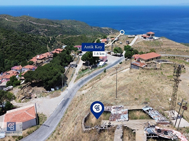 Karaburun Sarpıncık Köyünde Deniz ve Doğa Manzaralı Tarla - Görsel 7