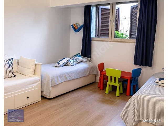 BODRUM BİTEZ PLAJLI AKTUR SİTESİNDE DENİZ MANZARALI LÜKS VİLLA - Görsel 23