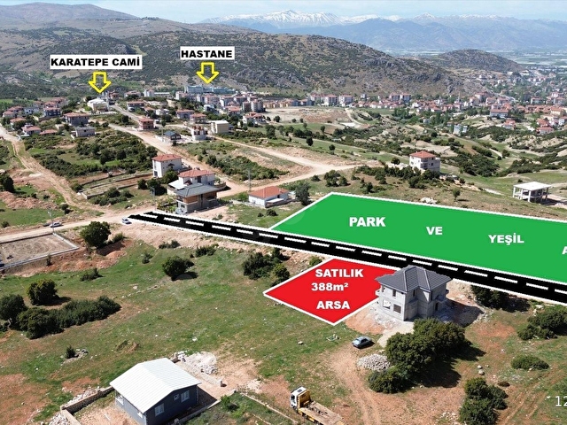 VİP GAYRİMENKULden ADLİYE LOJMANLARI YANINDA 387m² İMARLI ARSA - Görsel 4