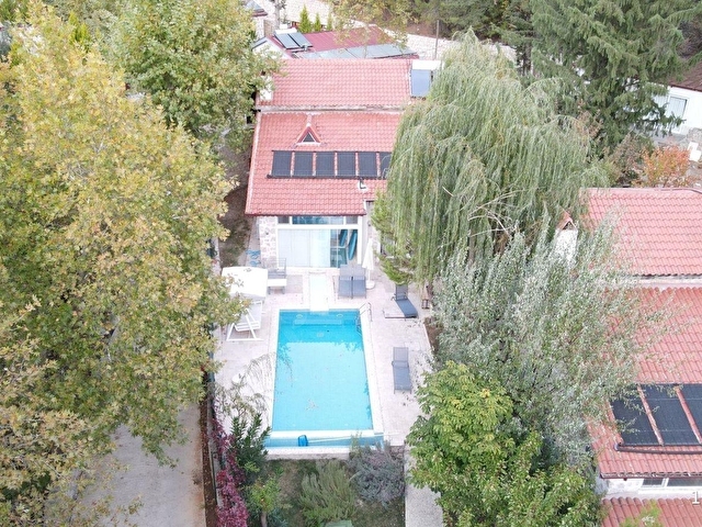 Kaş Sarıbelen (Kalkan) Turizm Amaçlı Kiralama Belgeli 2+1 Villa - Görsel 29