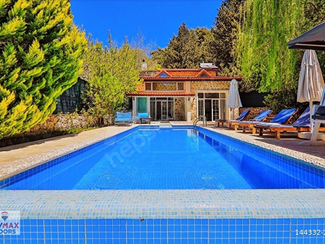 Kaş Sarıbelen (Kalkan) Turizm Amaçlı Kiralama Belgeli 2+1 Villa