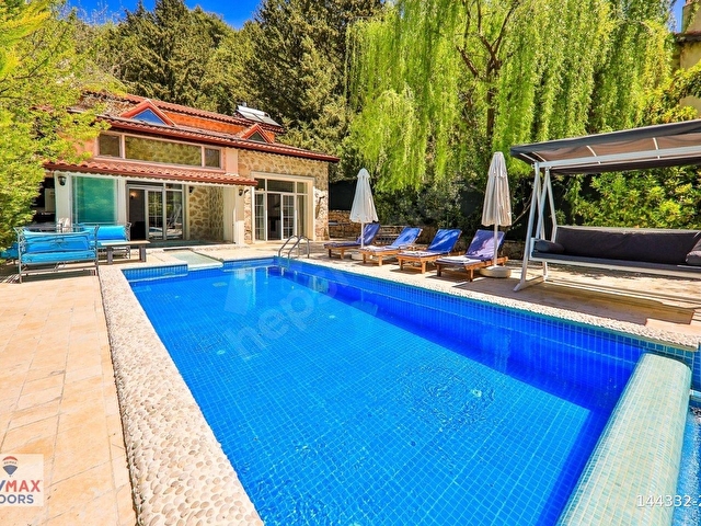 Kaş Sarıbelen (Kalkan) Turizm Amaçlı Kiralama Belgeli 2+1 Villa - Görsel 9
