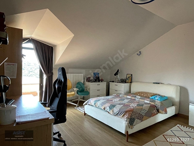 Sarıyer Konakları Palmiyede Önü Açık Kiralık Çatı Dubleks - Görsel 23