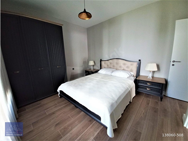 Bodrum Merkez Eşyalı Kiralık Modern Daire - Görsel 13