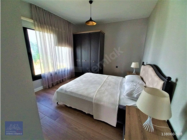 Bodrum Merkez Eşyalı Kiralık Modern Daire - Görsel 17