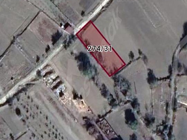 DENİZLİ ÇARDAK- BEYLERBEYİNDE YOLA CEPHE    1145 M2  TARLA - Görsel 4