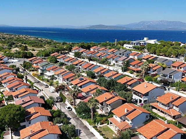 Çeşme Dalyanköy Havacılar Sitesinde Özel Plajlı Müstakil Villa - Görsel 16