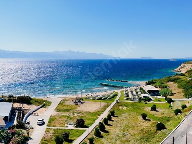 Çeşme Dalyanköy Havacılar Sitesinde Özel Plajlı Müstakil Villa - Görsel 3
