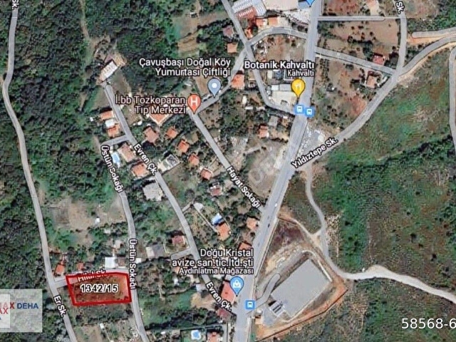 BEYKOZ BAKLACI DOĞA MANZARALI 2.808 m2 KONUT İMARLI ARSA - Görsel 3