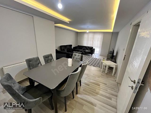 ALPHA EMLAKTAN YENİ MAHALLE BEYLER SOKAKTA KİRALIK EŞYALI 3+1