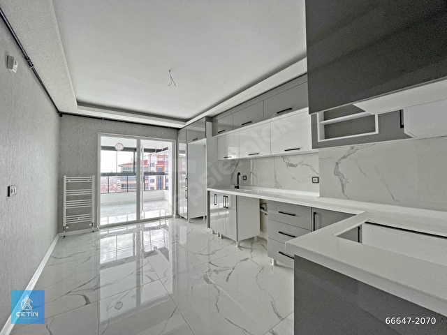 ÇETİN EMLAK▓ CADDE ÜZERİ SIFIR 12.KAT GİY.ODALI TERAS BALKON 4+1