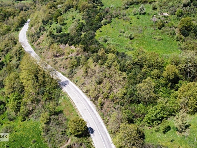 BALIKESİR GÖNEN GAYBULAR MAHALLESİNDE ANA YOL ÜZERİNDE 17400m2 SATILIK TARLA - Görsel 17