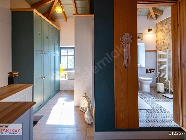 Eğlenhocada Deniz Manzaralı, Müstakil Konsept Taş Yaşam Evi - Görsel 15