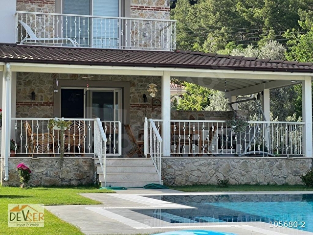 GÖCEK DE MÜSTAKİL BAHÇE VE HAVUZLU KAPALI GARAJLI 4+1 VİLLA - Görsel 10