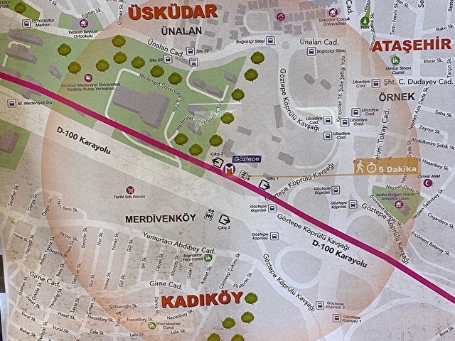 EVİNİBULDAN METROYA YAKIN İSKANLI BİNADA 100m2 3+1 ARAKAT - Görsel 22