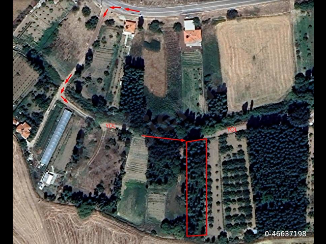 Pınarbaşı Köyü 20km - 20Dk - 1089m2  - Su Sorunu Yok