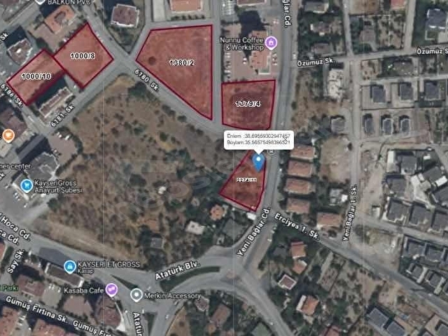 TALAS TUT KAVŞAĞINDA SATILIK ARSA HİSSESİ - Görsel 4