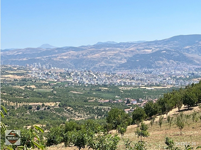 SERİN EMLAKTAN SATILIK AKYAMAÇ KÖYÜNDE  2300 m2 HİSSELİ TAPU FULL ŞEHİR MANZARALI