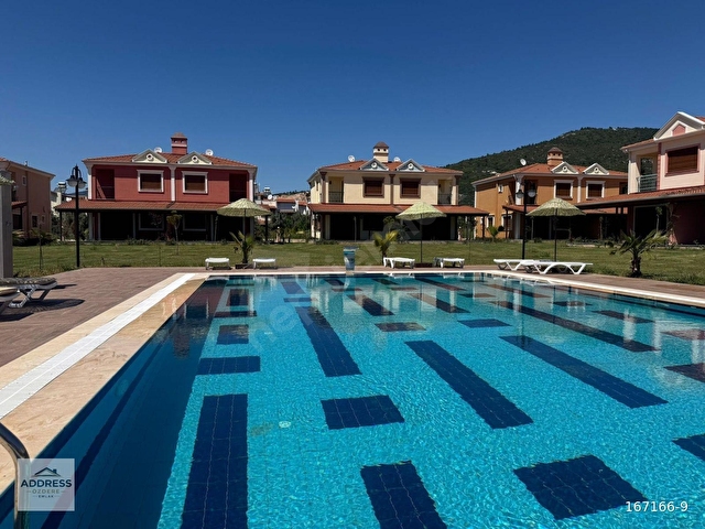 ADDRESS EMLAKTAN Havuzlu site içerisinde,Satılık Lüx Villalar - Görsel 28