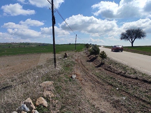 Asfalt Kenarı Merkeze 13 km mesafede Satılık Tarla - Görsel 9