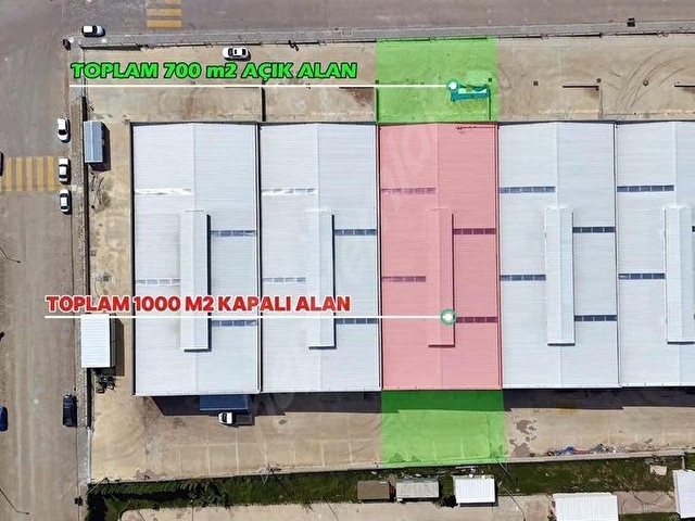 EVREN EMLAK SATILIK ORGANİZE SAN.BÖLGESİNDE SATILIK DEPO/FABRİKA - Görsel 6