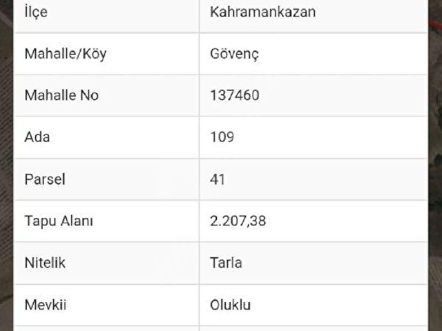 ÜNAL DAN GÜVENÇ KÖYÜ 2207M2 SATILIK ARSA - Görsel 2