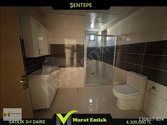 MURAT EMLAKTAN ŞENTEPE MAHALLESİNDE  SATILIK 3+1 DAİRE - Görsel 14