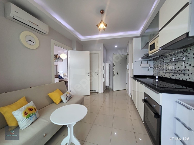 ALANYA OBA MAHALLESİ SATILIK  EŞYALI 1+1 GENİŞ DAİRE - Görsel 11