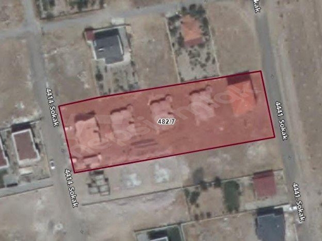 ERKİLET GENERALEMİR 1400 M2 HİSSELİ SATILIK ARSA