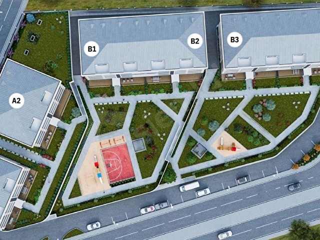 BAŞAKŞEHİRDE DOĞA -ŞEHİR İLE İÇ İÇE SENET VADELİ SATILIK DAİRE - Görsel 23